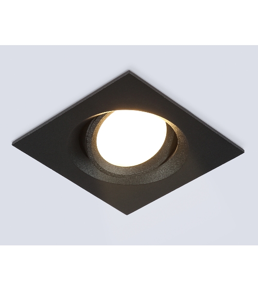 Светильник Ambrella light TN1144 BK черный IP44 GU5.3 95*95*38