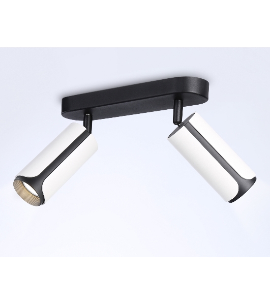 Светильник Ambrella light TN51596/2 WH/BK белый/черный GU10/2 260*60*195