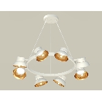 Светильник Ambrella light XB9195101/8 SWH/PYG/CL белый песок/золото желтое полированное/прозрачный GX53 (C9195, N8144), фото3