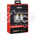 Кабель HDMI 19M/M,ver. 2.1, 8K@60 Hz 1.5m VCOM <CG862-1.5M> VCOM/TELECOM, фото14