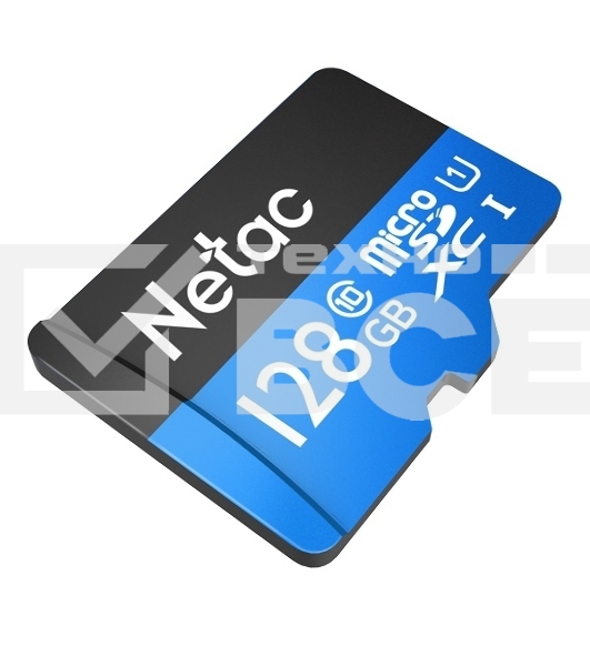 Флеш-Карта NeTac P500 Standard MicroSDXC 128GB U1/C10 up to 80MB/s, retail pack card only