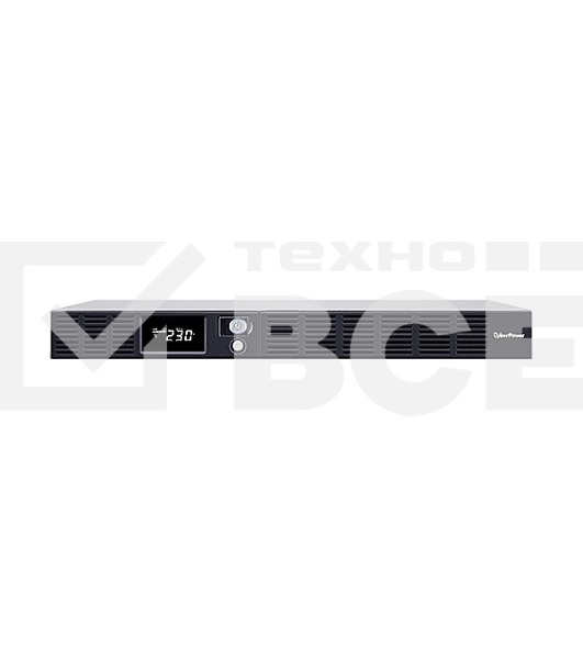 Источник бесперебойного питания CyberPower Line-Interactive OR1000ELCDRM1U 1000VA/600W С13(4+2)