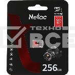 Флеш карта NeTac Карта памяти Netac MicroSD P500 Extreme Pro 256GB, Retail version card only, фото7