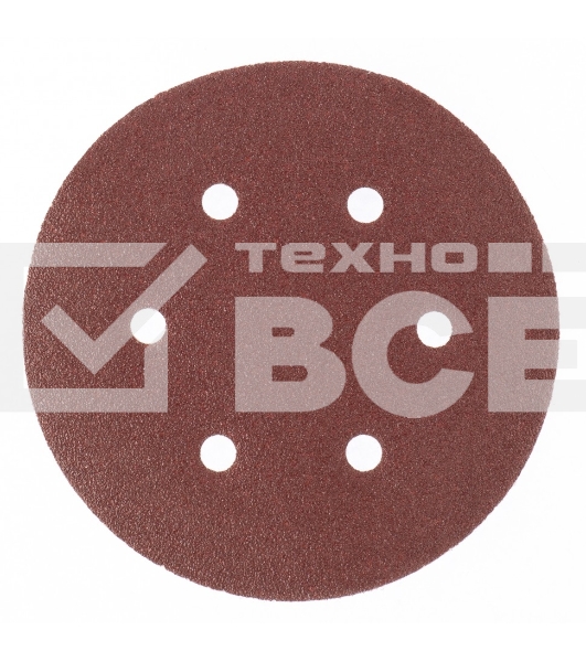 Круг абразивный Matrix на ворсовой подложке под 