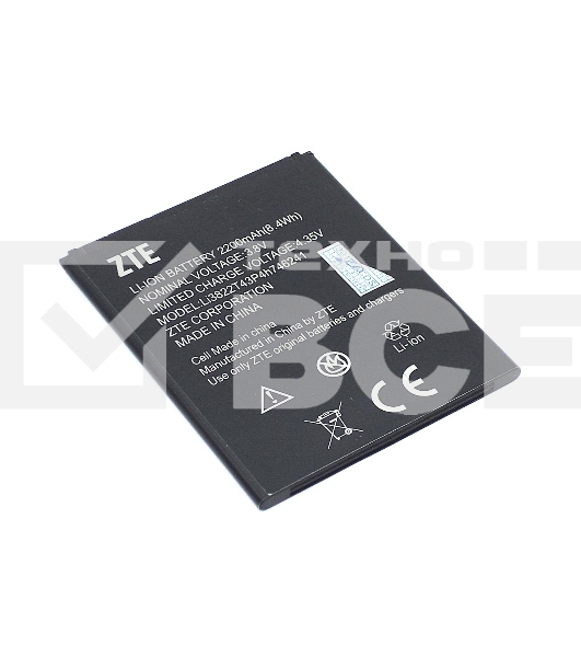 Аккумуляторная батарея Li3822T43P4h746241 для ZTE Blade A465, L4 Pro 3.8V 2200mAh