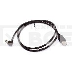 Кабель USB  Type A на Mini USB угол вправо 1 м, фото2