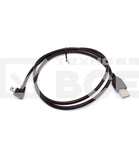 Кабель USB  Type A на Mini USB угол вправо 1 м