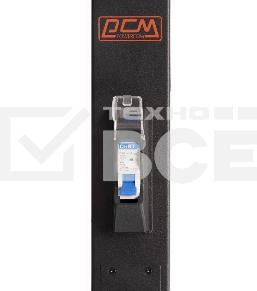 Блок распределения питания Powercom PDU-32AVMS24-14C3-10C9-1P