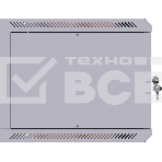Шкаф коммутационный Suprlan (05-1060) настенный 6U 600x350мм пер.дв.стекл направл.под закл.гайки 70кг RAL 7035 285мм 13.3кг 360мм, фото5