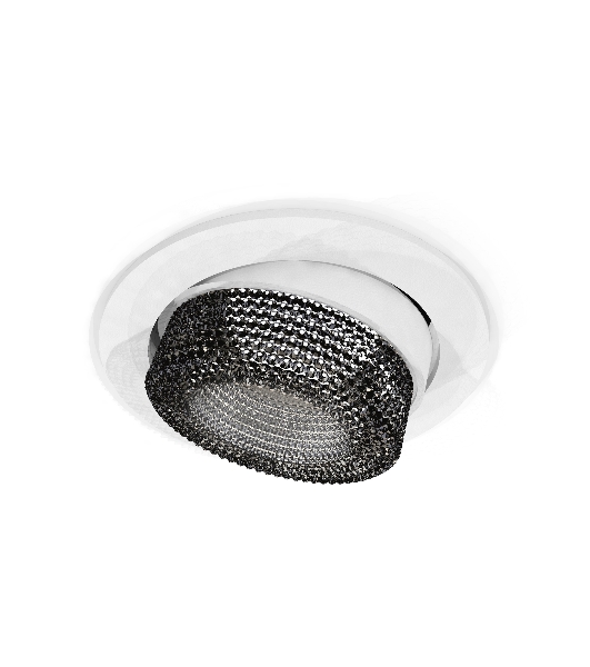 Комплект встраиваемого поворотного светильника Ambrella light XC7651061 SWH/BK белый песок/тонированный MR16 GU5.3 (C7651, N7192)