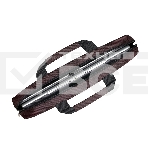 Сумка ExeGate EX212308RUS Start S15 Charcoal, темно-коричневая, полиэстер, для ноутбуков до 15.6
