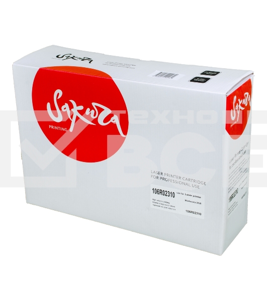 Картридж лазерный Sakura 106R02310 для Xerox WC_3315/WC_3325, черный, 5000 к.