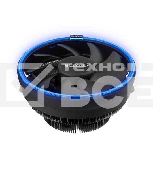 Кулер PCCooler E126MB черный 120мм алюминий 1800rpm 26.5db 4-pin 92W 70мм