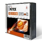 Диск DVD+R Mirex 4.7 Gb, 16x, Slim Case (5), (5/200), фото2