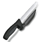 Нож кухонный Victorinox Swissclassic DUX-MESSER (6.8663.21) черный, фото2