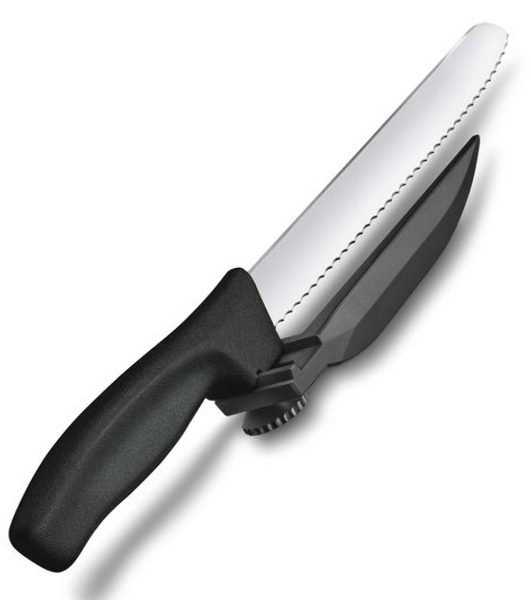 Нож кухонный Victorinox Swissclassic DUX-MESSER (6.8663.21) черный
