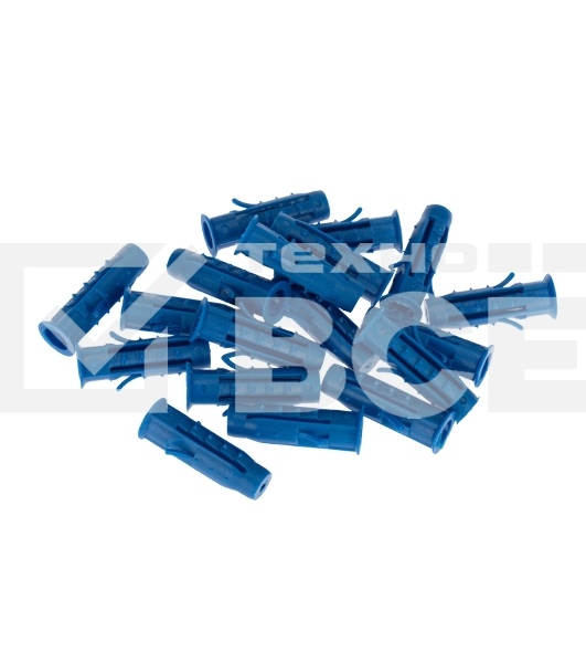 Дюбель распорный KRANZ 8х30, синий, пакет (50 шт./уп.)