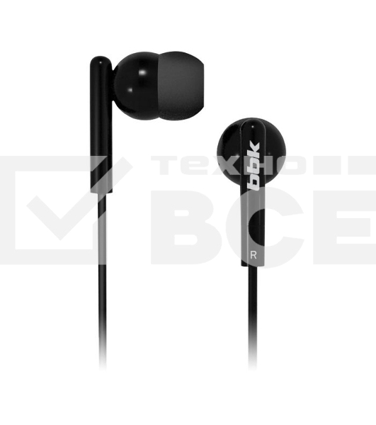 Наушники BBK EP-1003S черный