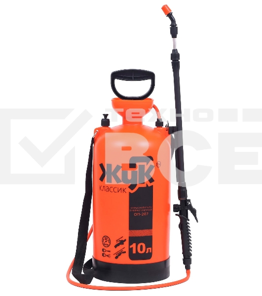 Опрыскиватель Жук 8л  ОП-207 (удочка-телескоп. мет.)