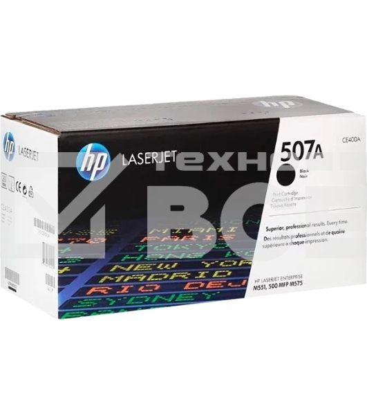 Картридж лазерный HP CE400A черный для CLJ M551 5500стр.