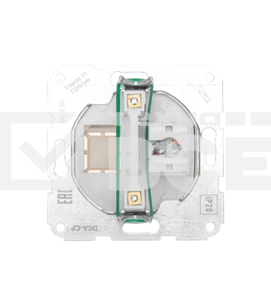Розетка Компьютер DEA RJ45 с/у мех. Беж KRANZ