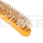 Щетка по металлу Kranz с пластиковой ручкой 4 ряд. 260 мм, фото 1