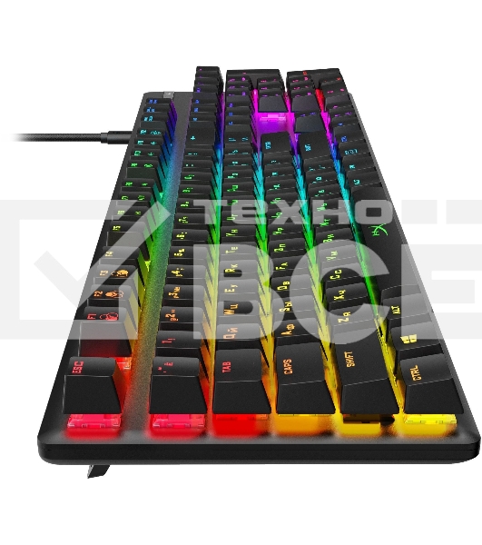 Клавиатура HyperX Alloy Origins (4P4F6AA#ABA) проводная, USB, черный