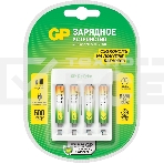Зарядное устройство GP Rechargeable Е411/100AAAHCCS-2CR1 AA/AAA NiMH 1000mAh (4шт) блистер, фото2