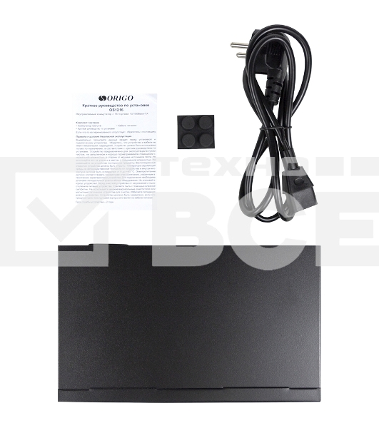 Неуправляемый коммутатор ORIGO OS1216/A1A 16x100Base-TX, корпус металл