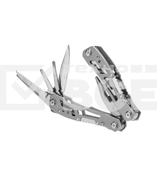 Мультитул KRANZ KR-12-4942-2 15 в 1, 158мм
