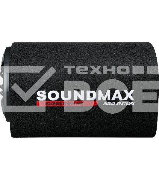 Сабвуфер автомобильный Soundmax SM-SW0801A 150Вт активный (20см/8')
