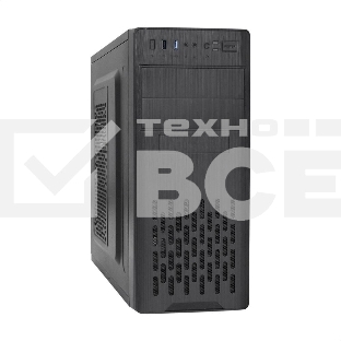 Компьютерный корпус Miditower ExeGate CP-606U-AB350 (ATX, AB350 с вент. 8см, 1хUSB/1хUSB 3.0, аудио)