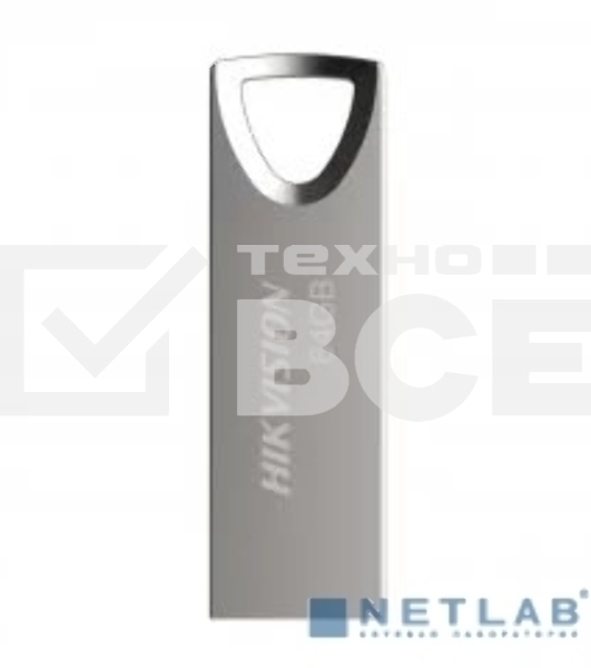 Флеш диск Hikvision 64Gb HS-USB-M200/64G USB2.0 серебристый
