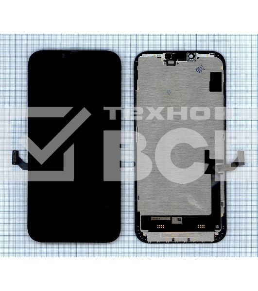 Дисплей (модуль) для Apple iPhone 14 Plus в сборе с тачскрином (TFT), черный