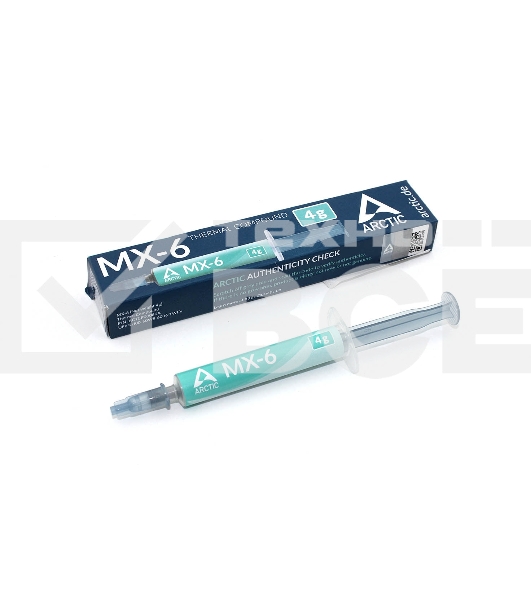 Термопаста Arctic Cooling MX-6 Thermal Compound 4г.