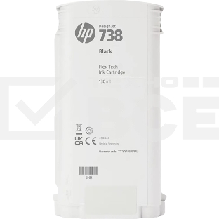 Картридж HP 738 для HP DesignJet T850, T950 MFP,Black, 130ml (ориг) 498N4A