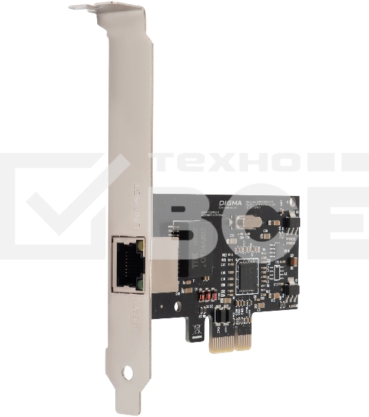 Сетевая карта Gigabit Ethernet Digma DPE101G-TX DPE101G-TX V2 PCI Express