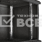 Шкаф телекоммуникационный 19' настенный 9U ExeGate EC-WM-9U.450.G.BLACK (19', 9U, 600x450x500 мм (ШхГхВ), передняя дверь закаленное стекло, съемные боковые панели, пыле- и влагозащита IP23, черный RAL 9004), фото5