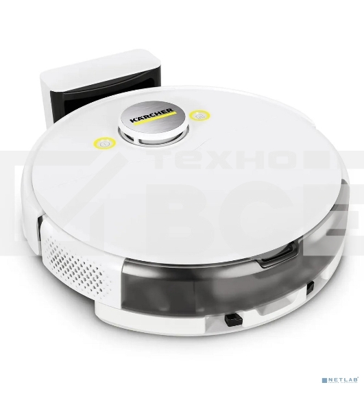 Робот-пылесос Karcher RCV 5 1.269-640.0 белый/белый 5200 мAч, Li-Ion, сухая/влажная уборка, контейнер 0.33 л