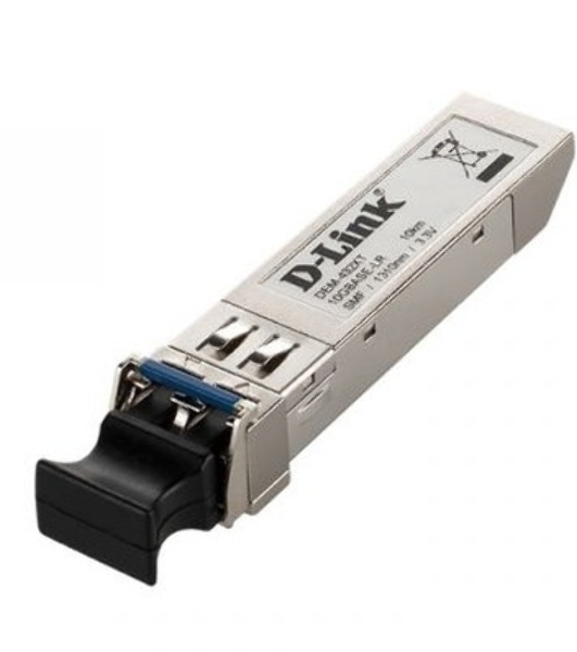 Трансивер D-Link 432XT/B1A SFP+ с 1 портом 10GBase-LR с поддержкой DDM для одномодового оптического кабеля (до 10 км)