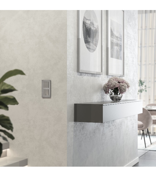 Рамка на 2 поста  AluMax (алюминий) W0023506
