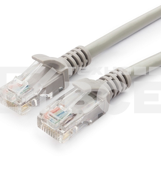 Патч-корд UTP Cablexpert кат.5e, 20м, литой, многожильный (серый)