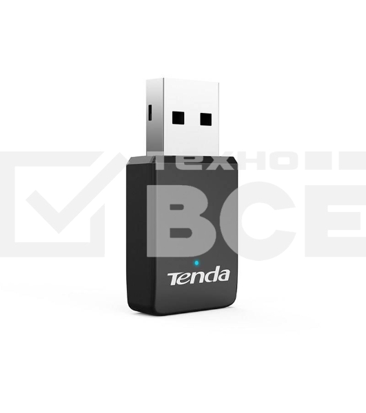 Сетевой адаптер Wi-Fi Tenda WiFi Adapter USB U9 (USB2.0, WLAN 650Mbps, 802.11ac) 1x int Antenna