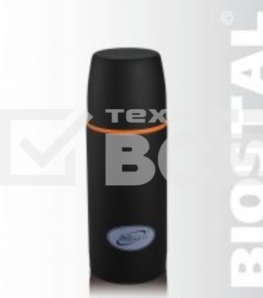 Термос БИОСТАЛЬ Спорт NBP-500C 0,5 л. (Объем 0,5 л. Крышка без кнопки, узкая горловина. Корпус - нерж. сталь, окражен. черн. цвет.)