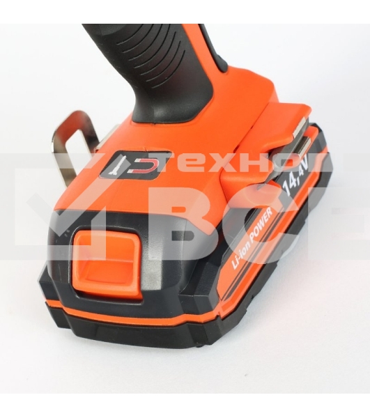 Дрель-шуруповерт аккумуляторная Patriot BR 140Li, Аккумуляторная, 14,4В, 2 АКБ, Кейс