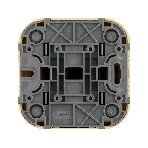 Переключатель 2-клавишный 10А | 782266 | Legrand Quteo Сосна, фото3