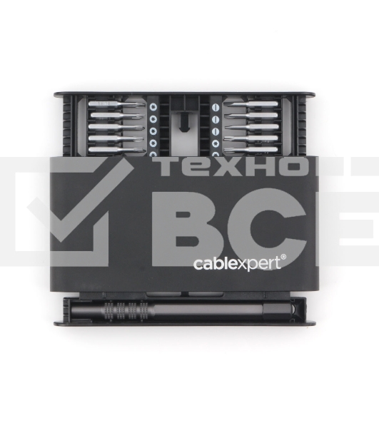 Отвертка с набором бит Cablexpert TK-SD-09R (21 предмет)