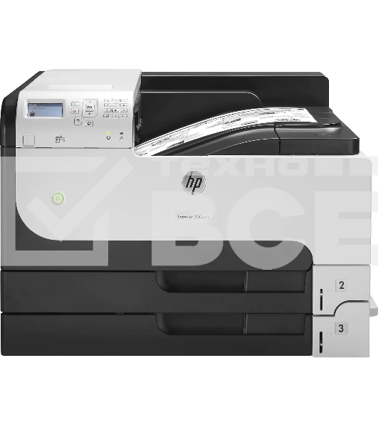Принтер лазерный HP LaserJet Enterprise 700 M712dn (CF236A), A3, ч/б, печ. до 41 стр/мин. (А4) до 40 стр/мин. (А3), 1200 x 1200 dpi, USB, RJ-45, Air Print
