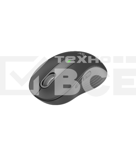 Мышь беспроводная Logitech Signature M650 L черный, 4000 dpi, радиоканал, Bluetooth, USB, кнопки - 5