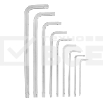 Набор ключей MATRIX имбусовых TORX, 9 шт: T10-T50, CrV, удлиненные, сатин. MATRIX 12306, фото5